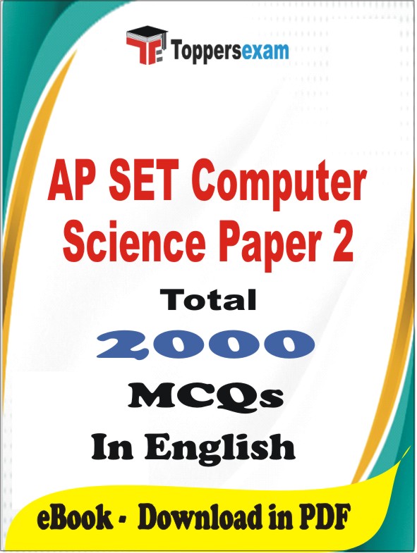 AP SET Computer Science Paper 2 PDF Book In English - MCQ / Objective Questions
