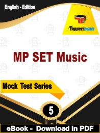 MP SET Music Test PDF Book In English - Practice Set