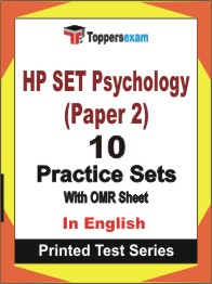 HP SET Psychology (Paper-2) Book in English - Practice Set