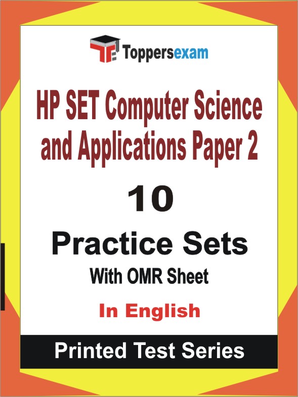 HP SET Computer Science and Applications (Paper 2) Book in English - Practice Set