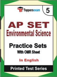 AP SET Environmental Science Book in English - Mock Test / Practice Set