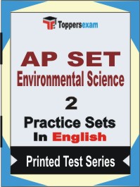 AP SET Environmental Science Book in English - Question Paper / Practice Set