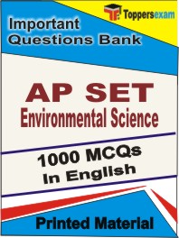 AP SET Environmental Science Book in English - Objective MCQ