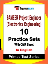 SAMEER Project Engineer (Electronics Engineering) Book in English - Practice Set