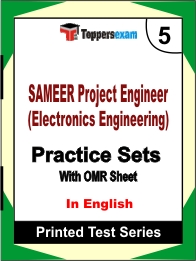 SAMEER Project Engineer (Electronics Engineering) Book in English - Mock Test / Practice Set