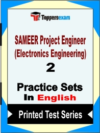 SAMEER Project Engineer (Electronics Engineering) Book in English - Question Paper / Practice Set
