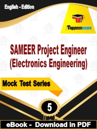 SAMEER Project Engineer (Electronics Engineering)  PDF Book In English - Practice Set