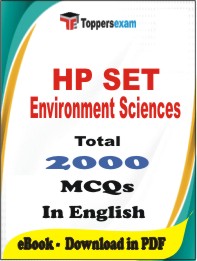 HP SET Environment Sciences PDF Book In English - MCQ / Objective Questions