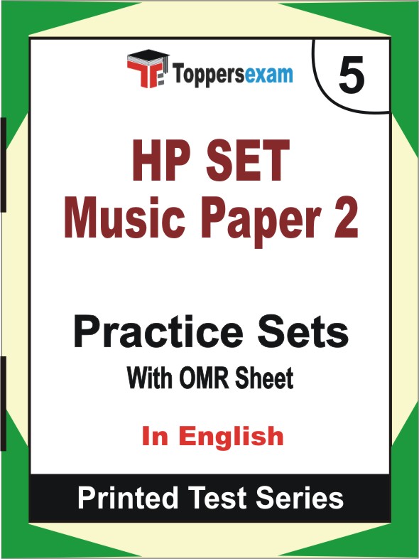 HP SET Music (Paper 2) Book in English - Mock Test / Practice Set