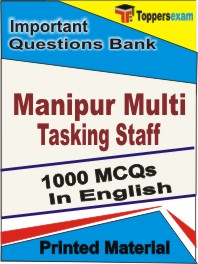 Manipur Multi Tasking Staff Book in English - Objective MCQ