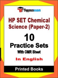 HP SET Chemical Science (Paper-2) Book in English - Practice Set