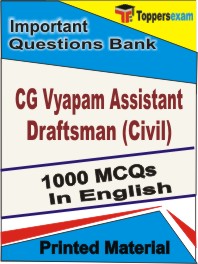 CG Vyapam Assistant Draftsman (Civil) Book in English - Objective MCQ