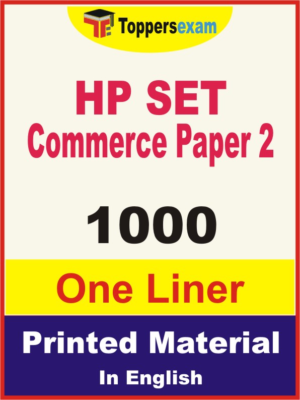 HP SET Commerce Paper 2 One Liner Book in English