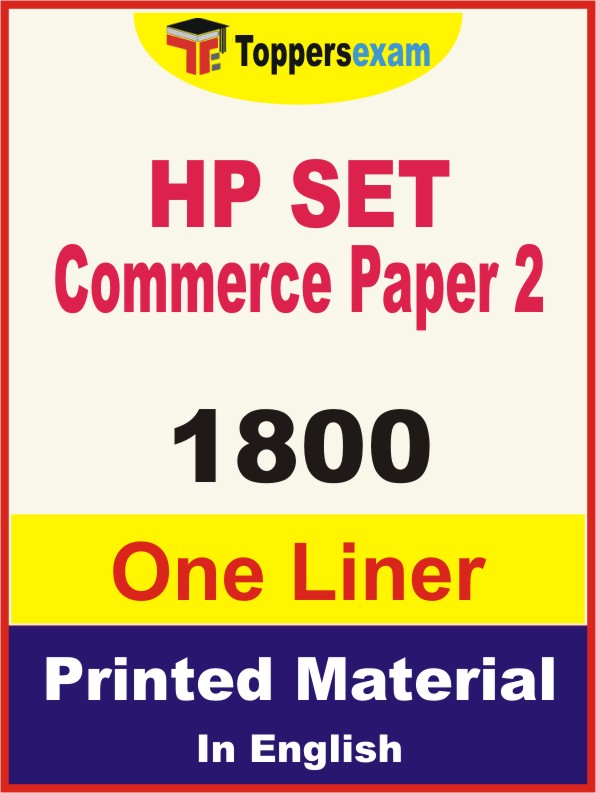 HP SET Commerce Paper 2 One Liner Book in English