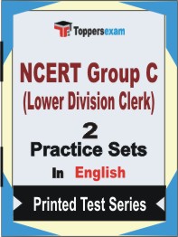 NCERT Group C (Lower Division CleNCERT Group C (Lower Division Clerk) Book in English - Question Paper / Practice Set  rk) Book in English - Question Paper / Practice Set