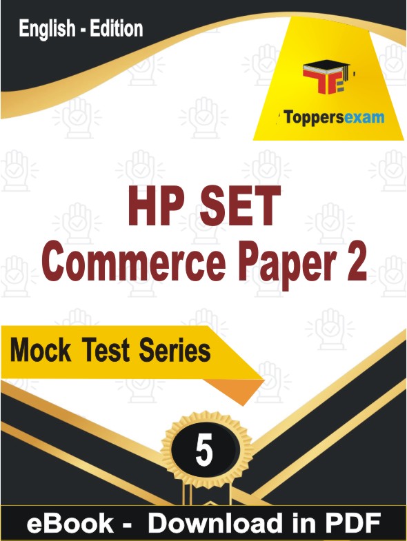 HP SET Commerce Paper 2  PDF Book In English - Practice Set