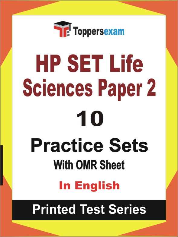 HP SET Life Sciences (Paper 2) Book in English - Practice Set