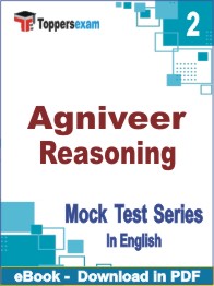 Agniveer Reasoning Test PDF Book In English - Question Paper