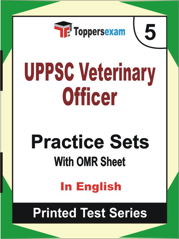 UPPSC Veterinary Officer Book in English - Mock Test / Practice Set