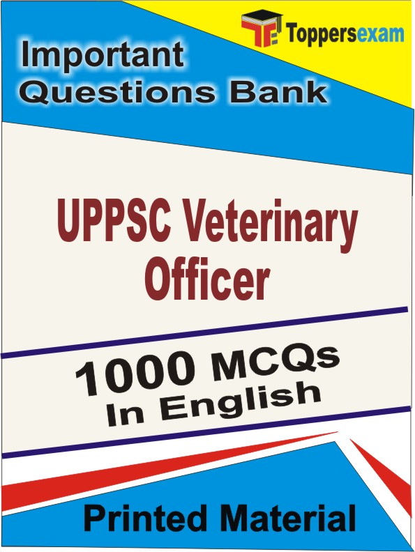 UPPSC Veterinary Officer Book in English - Objective MCQ