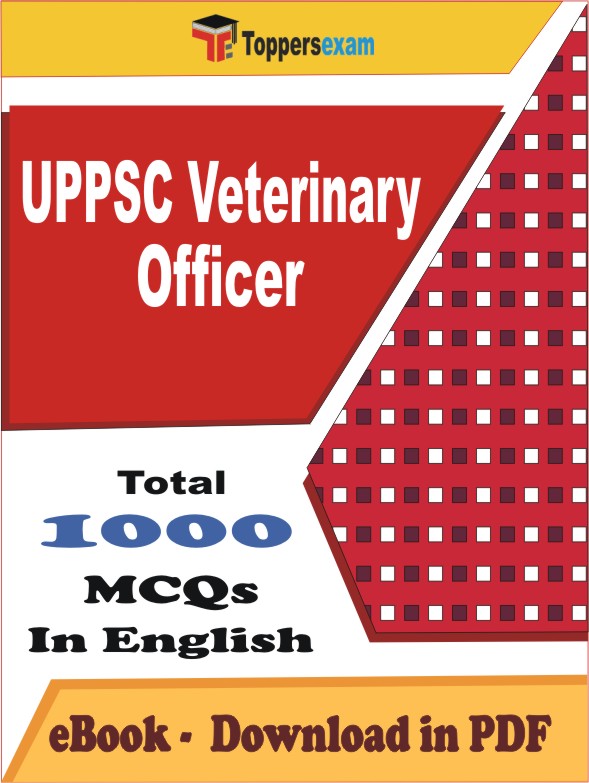 UPPSC Veterinary Officer PDF Book In English - MCQ / Objective Questions