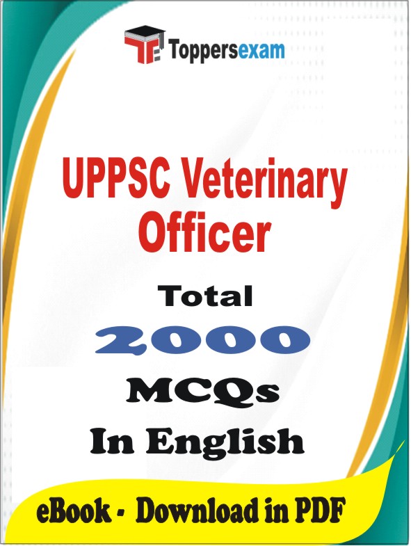 UPPSC Veterinary Officer PDF Book In English - MCQ / Objective Questions