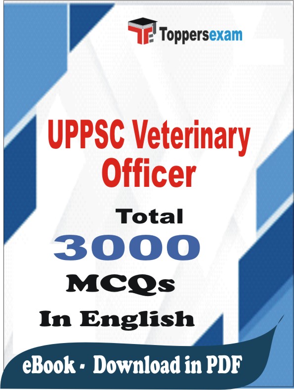 UPPSC Veterinary Officer PDF Book In English - MCQ / Objective Questions