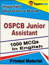 OSPCB Junior Assistant Book in English - Objective MCQ
