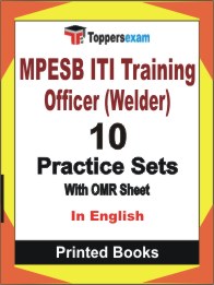 MPESB ITI Training Officer (Welder) Book in English - Practice Set