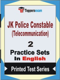JK Police Constable (Telecommunication) Book in English - Question Paper / Practice Set