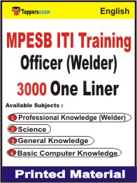MPESB ITI Training Officer (Welder) One Liner Book in English