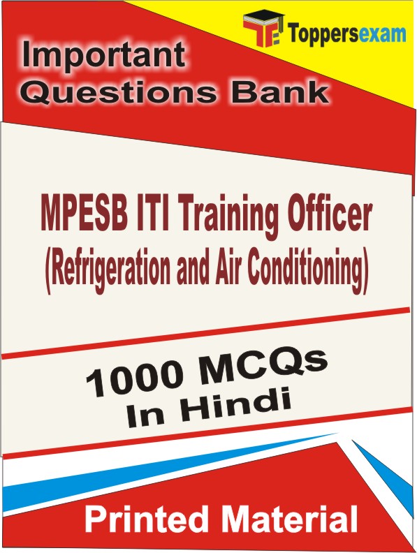 MPESB ITI Training Officer (Refrigeration and Air Conditioning) Book in Hindi - Objective MCQ