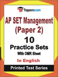 AP SET Management (Paper-2) Book in English - Practice Set