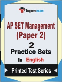 AP SET Management (Paper-2) Book in English - Question Paper / Practice Set
