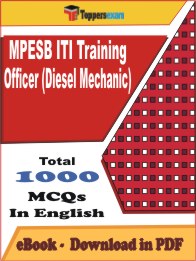 MPESB ITI Training Officer (Diesel Mechanic) PDF Book In English - MCQ / Objective Questions