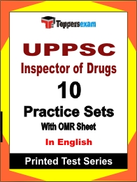 UPPSC Inspector of Drugs Book in English - Practice Set