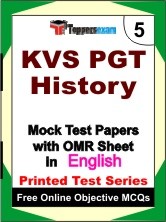 KVS PGT History Exam Mock Test Papers (Book) in English