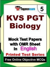 KVS PGT Biology Exam Mock Test Papers (Book) in English