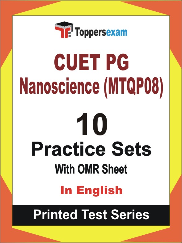 CUET PG Nanoscience (MTQP08) Book in English - Practice Set