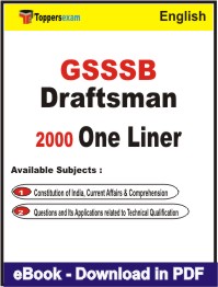 GSSSB Draftsman One Liner Book PDF in English