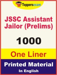 JSSC Assistant Jailor (Prelims) One Liner Book in English