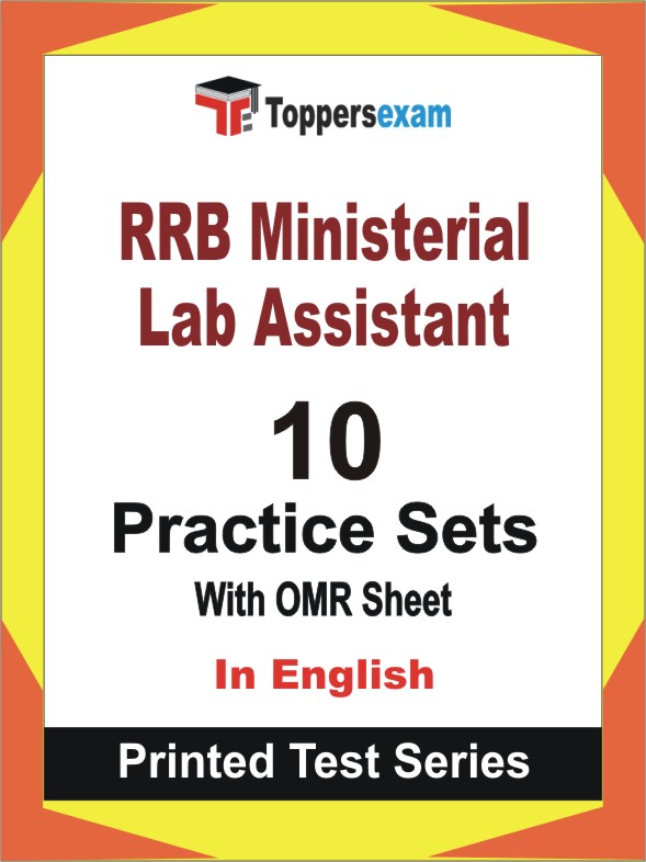 RRB Ministerial Lab Assistant Book in English - Practice Set