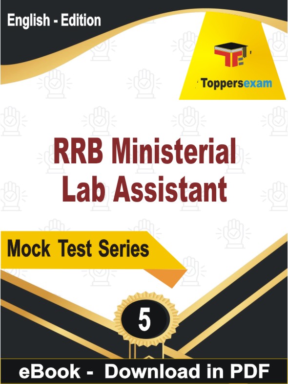 RRB Ministerial Lab Assistant  PDF Book In English - Practice Set