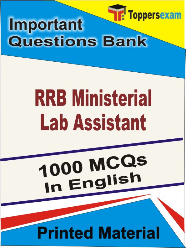 RRB Ministerial Lab Assistant Book in English - Objective MCQ