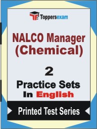 NALCO Manager (Chemical) Book in English - Question Paper / Practice Set