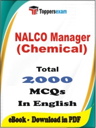 NALCO Manager (Chemical) PDF Book in English - MCQ / Objective Questions