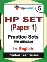 HP SET (Paper-1) Book in English - Mock Test / Practice Set