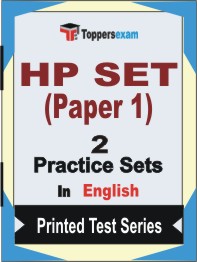 HP SET (Paper-1) Book in English - Question Paper / Practice Set