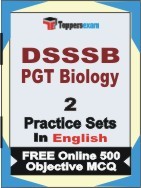 DSSSB PGT Biology Exam Practice Set Book in English