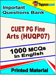 CUET PG Fine Arts (HUQP07) Book in English - Objective MCQ